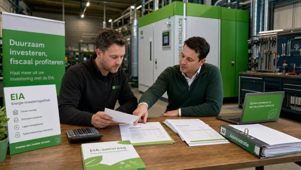 Zo werkt de energie-investeringsaftrek in 2026