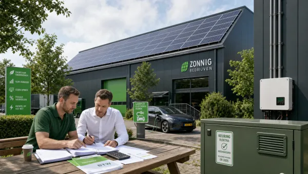 Zonnepanelen op je vennootschap