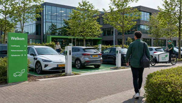 Subsidies voor laadpalen op werk